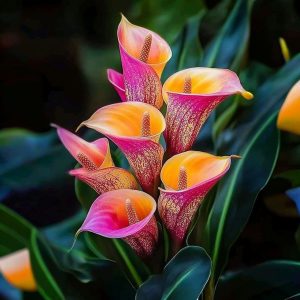 Калла Оникс купить по цене от 450р. в интернет-магазине «Посадика» с доставкой почтой в в Сухой Логе и по всей России – [изображение №1].